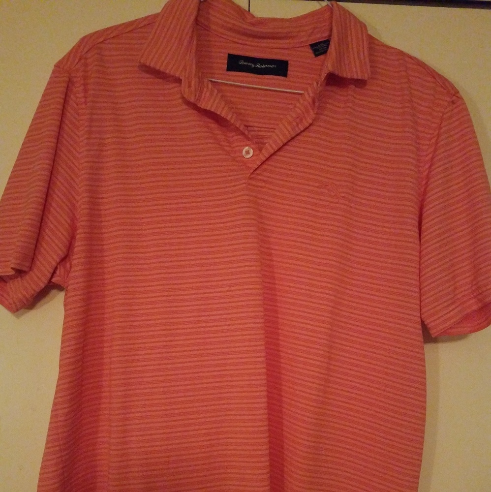 Tommy Bahama - Large - Red/Pink - Polo